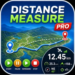 Distance Measure Pro icon