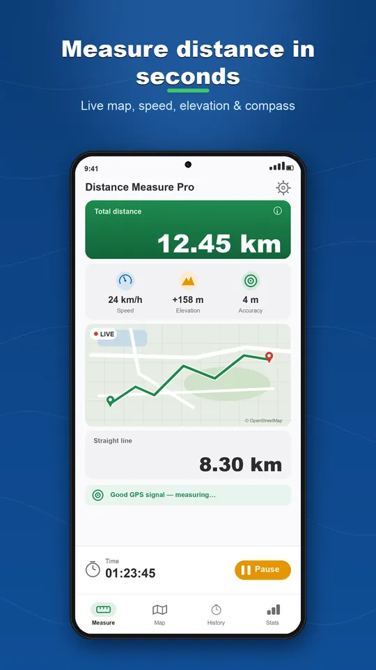 Distance Measure Pro — 1