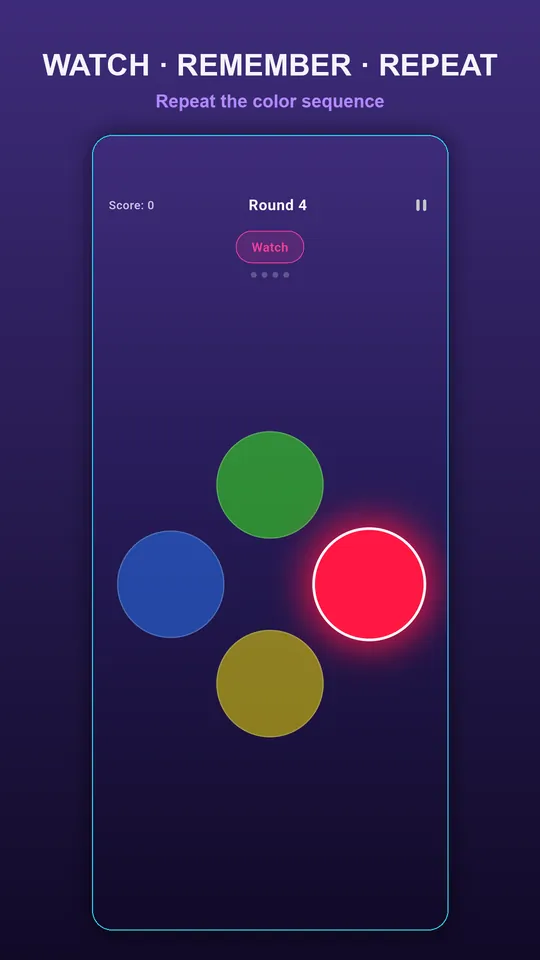Memory Color Challenge — 2