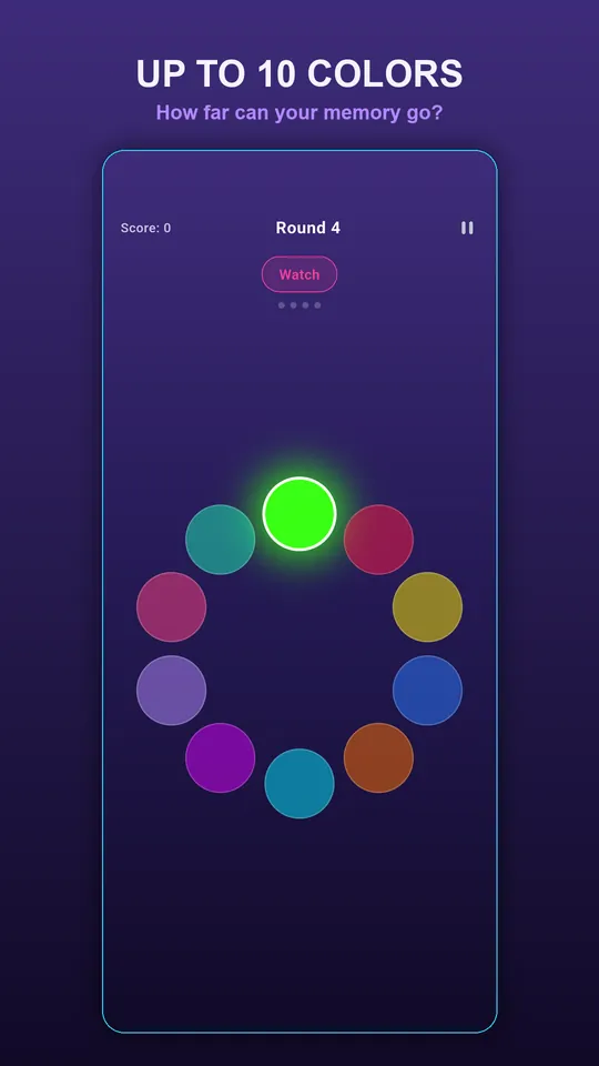 Memory Color Challenge — 4