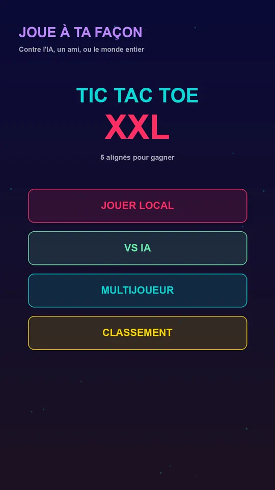 Tic Tac Toe XXL — 3