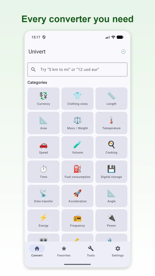 Univert: Unit Converter — 1
