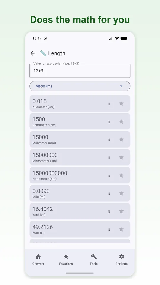 Univert: Unit Converter — 3